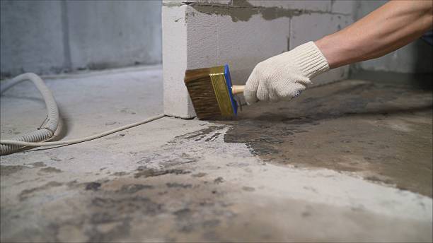 Crawl space vapor barrier installation in Shiocton, WI